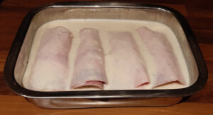 Endives au jambon gratinées (chicons)