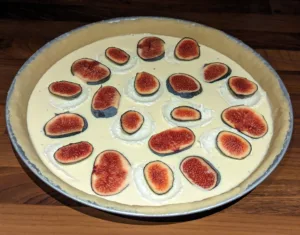 Tarte figues chèvre